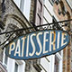 Patisserie sign. 