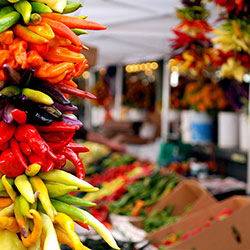 Farmer's market. 